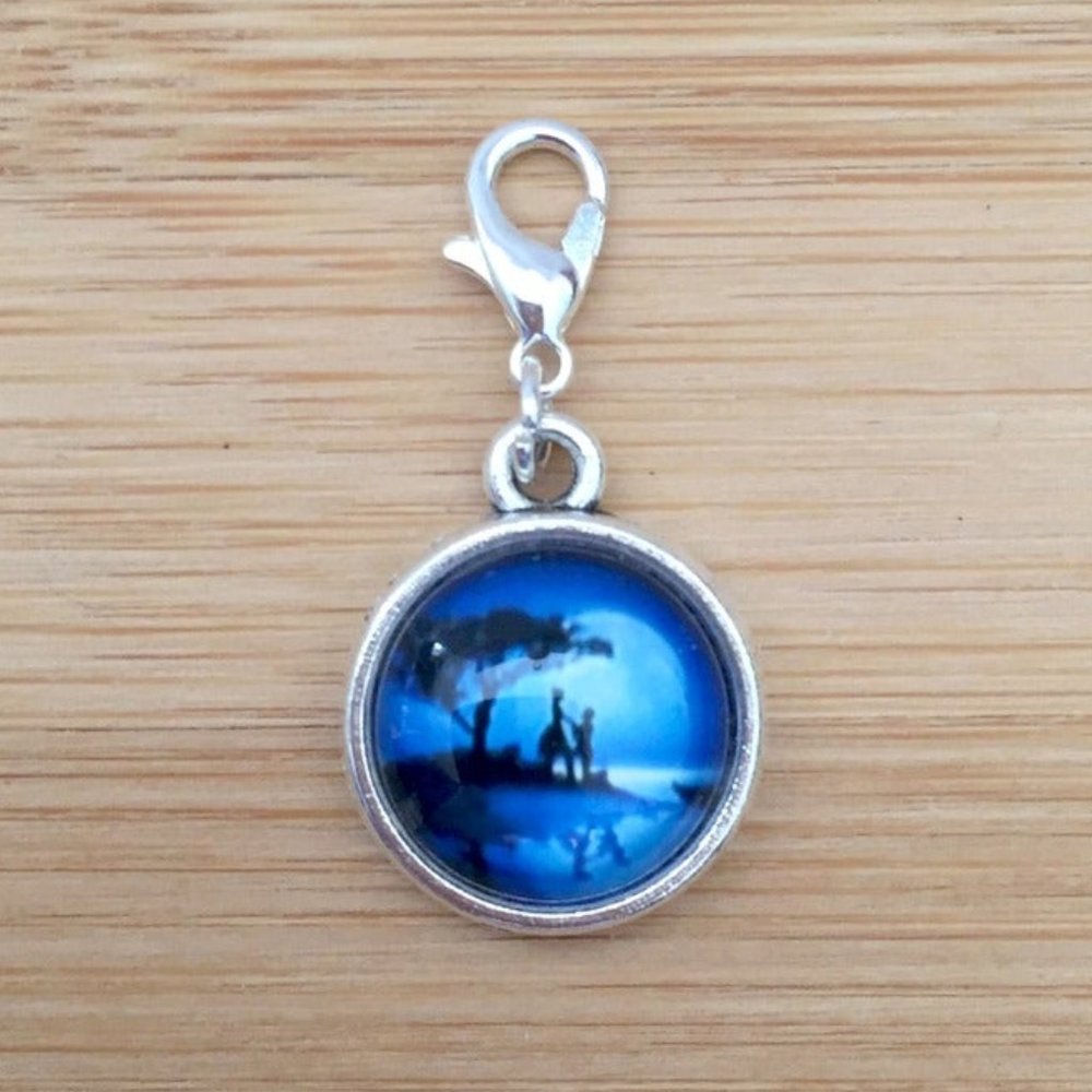 Planner charm Lovers Glass Cabochon